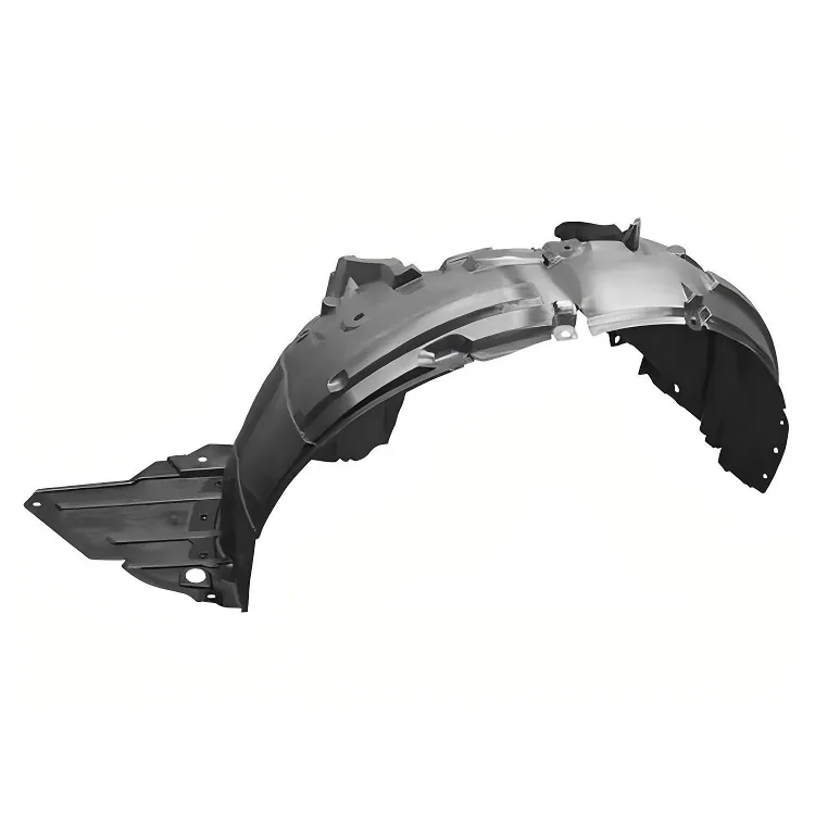 Integrated Molding SMC Car Parts Black / Silver Car Front Panel
