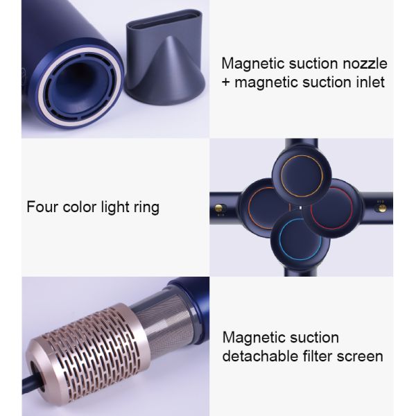 Manufacturer OEM ODM High Quality Strong Wind Household Professional BLDC Electrical Portable Negative Ion Hair Blow Dryer