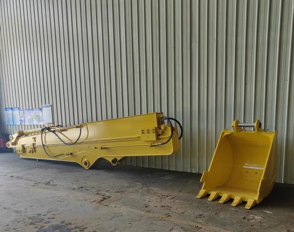 Máquina escavadora Sliding Arm do movimento de terras do OEM, máquina escavadora Long Boom de Q355B
