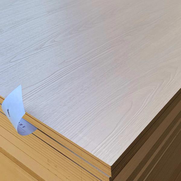 Linear Wood Grain Melamine Faced MDF Sheets For High End Cabinetry And Modern Interior