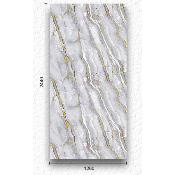 Waterproof PET Plastic Wall Covering Sheets Roll Heat Activated Adhesive