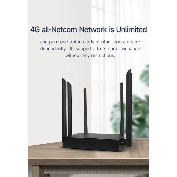 поддержка SIM-карты силы DC 1 набора микросхем MTK7628 12V маршрутизатора 300Mbps 4G Wifi