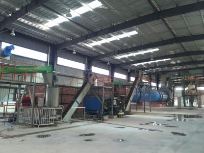 Compact Drum Dryer For Drying High-Humidity Materials In Agriculture And Chemical Industries