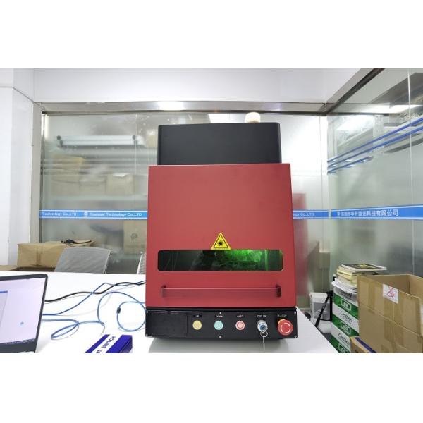 20w Fiber Laser Marking Machine With Built In Electrical Lift Auto Focus Function