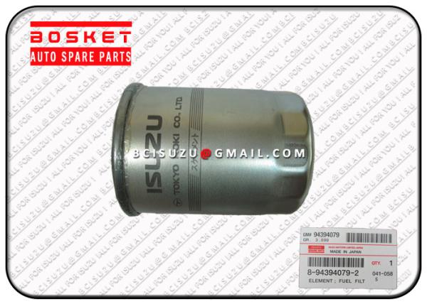 Elemento de filtro japonês do combustível 8-94394079-2 das peças de automóvel 8943940792 para ISUZU FSR12 6BG1