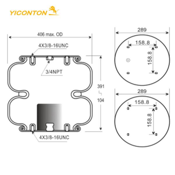 Промышленная весна воздуха FD530-35545