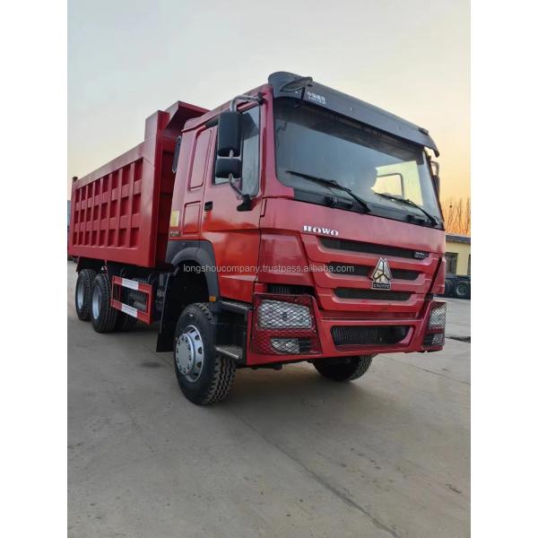 HOWO 375 Used Dump Truck 2019 Secondhand HOWO 6*4 8*4 Tipper Truck good condition
