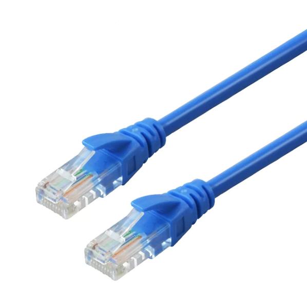 Custom Cat6A Patch Cord BC 24AWG UTP With Full Series Keystone Jack PVC Network