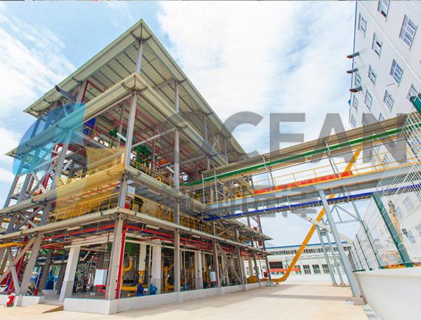 Óleo Turnkey do projeto e planta de extração solvente gorda de óleo comestível da planta da extração