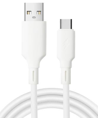 1M câble USB en silicone à micro-USB Chargement rapide synchronisation des données avec une grande efficacité