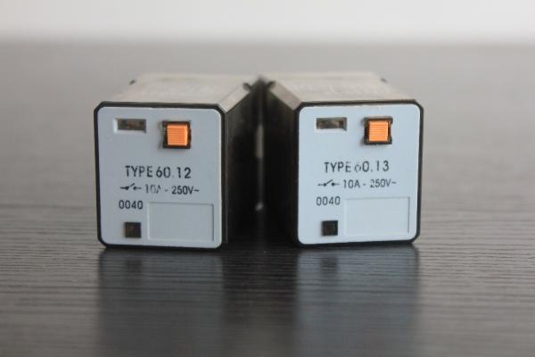 60.12 10A 12V 220VAC dpdt power protection relay
