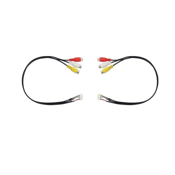 Женщина RCA к кабелю переходника конвертера Pin XH2.54mm 3
