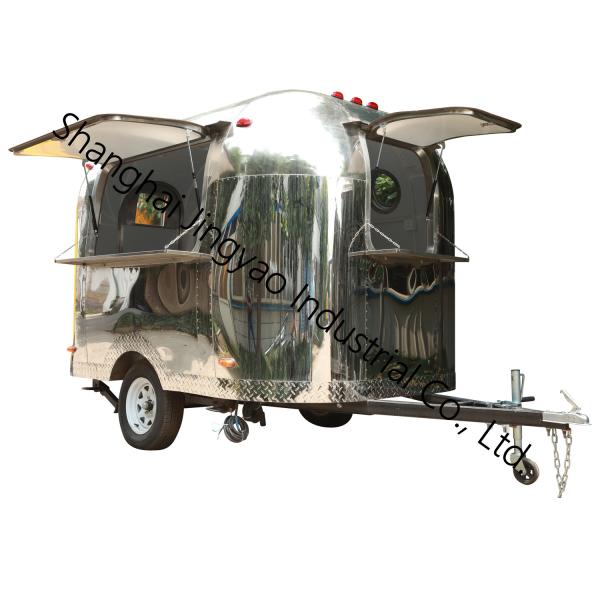 Electric System Lights Customized Pizza Coffee Ice Cream Food Trailer Truck with Ce