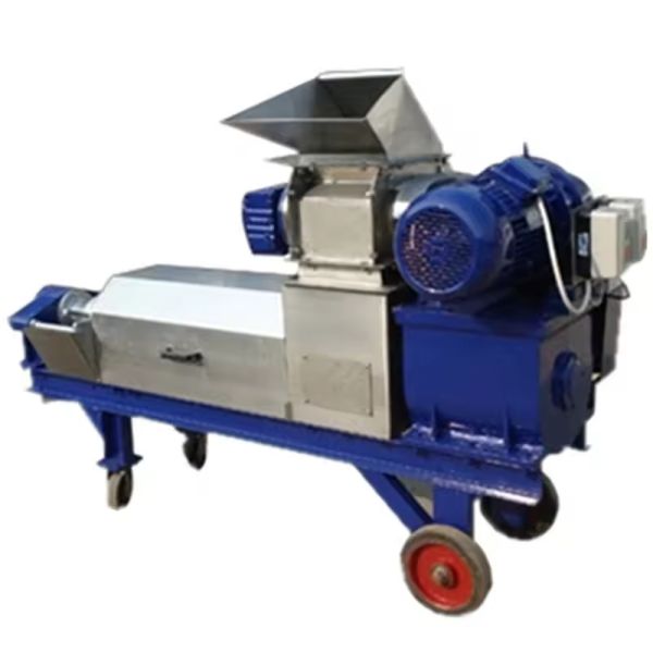 Custom Food Processing Machinery Coconut Meat Juicer Combination Hammer Mill and Extruder for Fruit and Root Vegetable Processing Juicer
