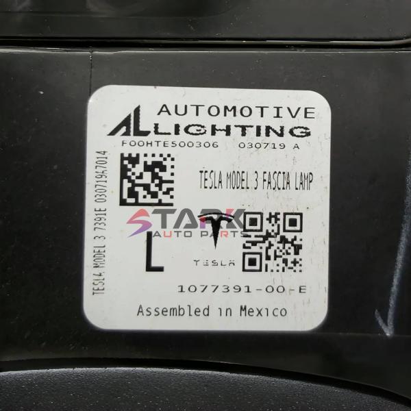 Tesla Model 3 Model Y Fog Lights Left Car Rear Foglight Fog Lamps 1077391-00-F For Tesla Spare Parts Left Side