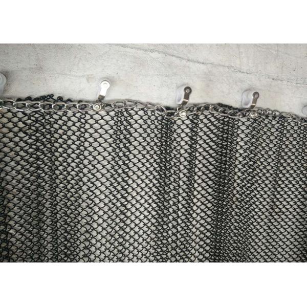 Модный Драперы катушки металла смертной казни через повешение, рассекатель комнаты занавеса ткани сетки металла