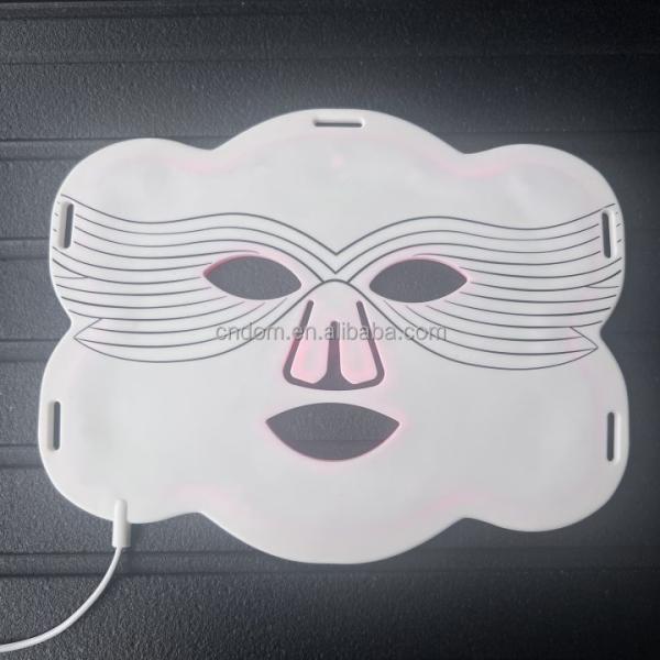 Silicone LED Face Mask for Firming Customized Shapes and Product Net Weight 0.5kg