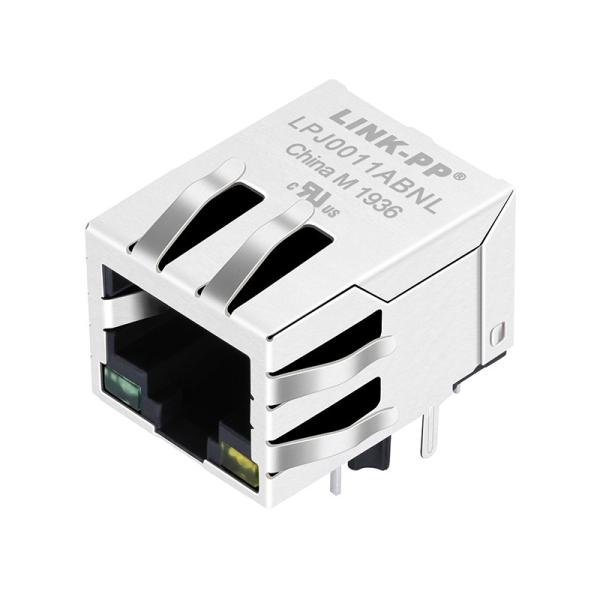 5-1840406-8 RJ45 Modular Jack 10/100 Base - T Network Switch LPJ0011ABNL
