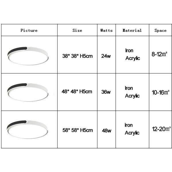 Flush mount ceiling light fixtures for Home Bedroom Kitchen Lighting (WH-MA-15)