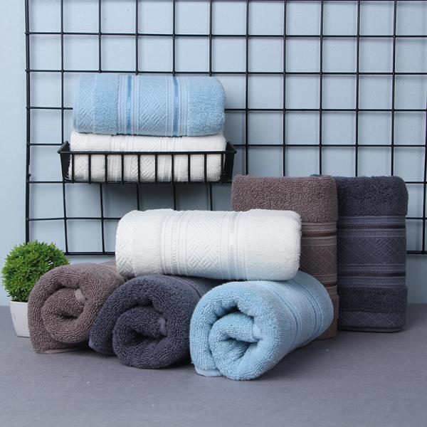 100% органического хлопка прямоугольные полотенца для ванны набор для дома отеля коммерческого белого белья