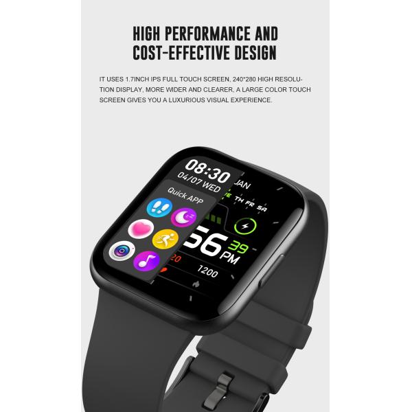 1,28 дозор наручных часов 50BPM умный Bluetooth дюйма GR5515 Bluetooth умный