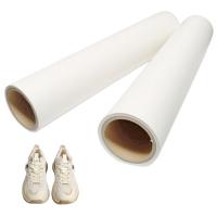 140cm / 150cm Tpu película adhesiva de fusión en caliente 125-135c Temperatura de presión