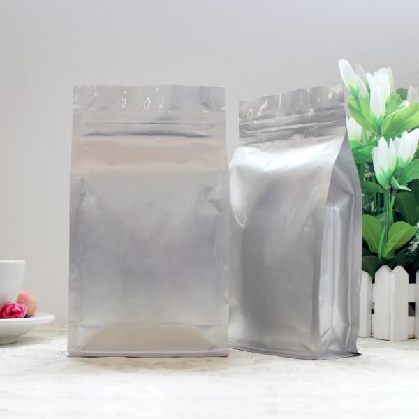 Silver Foil Flat Bottom k Aluminium Bag