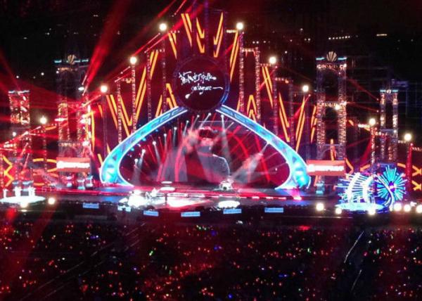Indoor Stage Rental LED Display 6mm Pixel Pitch 192mm X 192mm Module Size