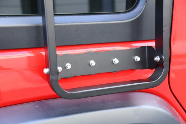ISO9001/TS16949 Certified Black and Red Side Foot Ladder for 2019-2022 Rubicon Wrangler JL