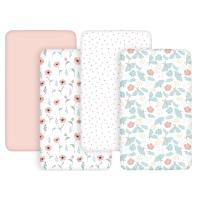 Skin Friendly Standard Bassinet Crib Sheet Bassinet Mattress Sheet