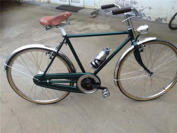 New brake colorful hi-ten steel  26/28 size elegant retro city bike for man with LED light
