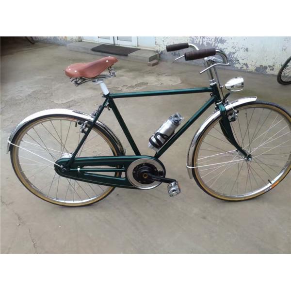 New brake colorful hi-ten steel 26/28 size elegant retro city bike for man with LED light