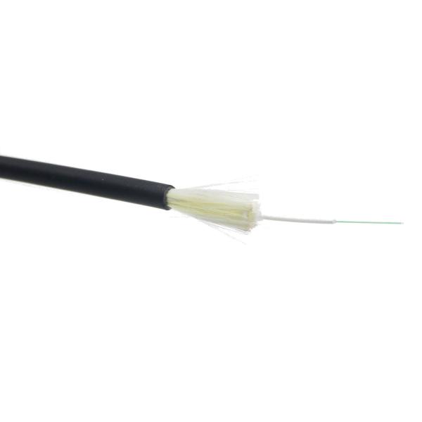 GJFJV Single Mode 3mm Plastic Fiber Optic Cable Tight buffered LSZH Outer Jacket Materail