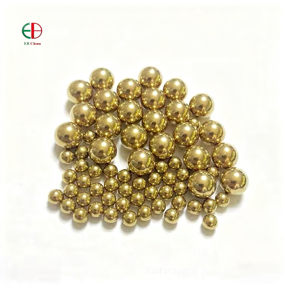EB Copper Gold Tin Plated Brass Balls HRC 62-66 Smooth & Shiny 1-25mm Hardware Parts