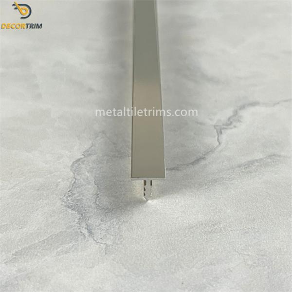Gold Corner Trim Metal T Shaped Transition Strip Floor Edging Trim