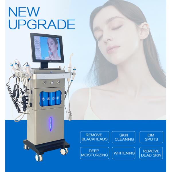 Sistema facial de burbujas calientes de oxígeno para pelar la piel