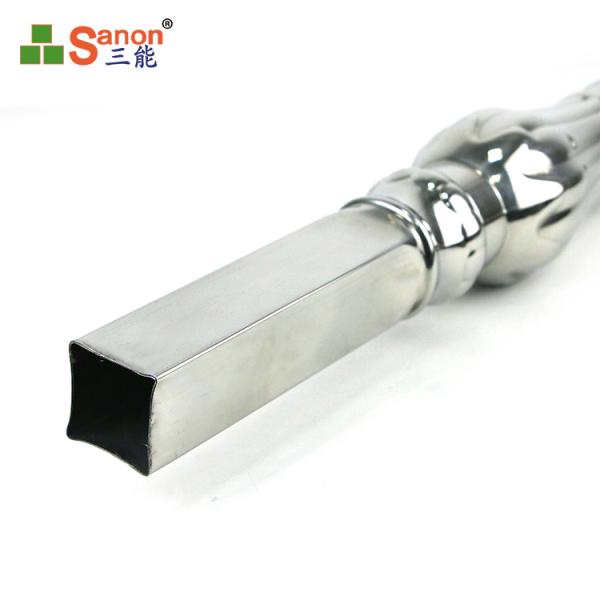 Unique Shape 304 Stainless Steel Threaded Tube For Railing