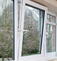 Ventana de cristal doble con mosquiteros