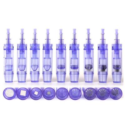 Derma Pen Cartridge Needle Permanent Makeup Tattoo Micro Needles 1/3/5/7/9/12/36/42 Pin Nano Needles For Pmu Mts Machine
