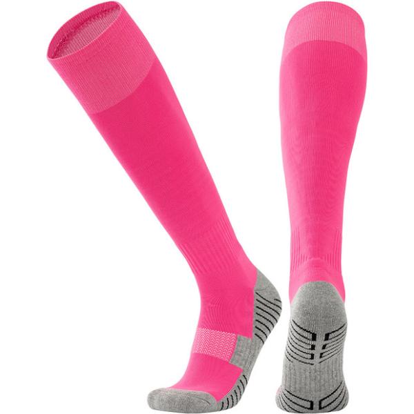 Custom Logo Compression Knee High Soccer Socks for Regular Style Non-Slip Football