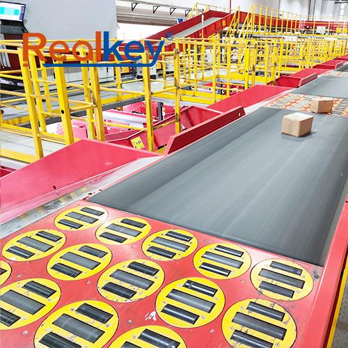 E-Commerce Warehouses Swivel Wheel Sorter With Comprehensive Technical Support