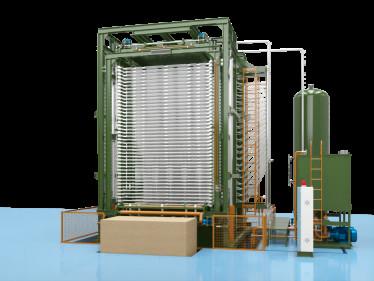 Fully Automatic Hot Press Machine For Plywood 40 Layers
