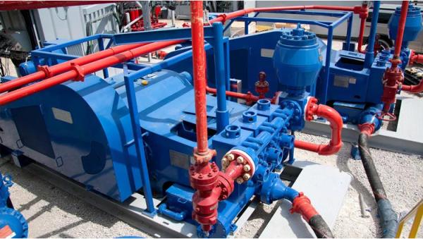 Oil Rig Drilling Mud Pump 500kw with Low Sand Contented Fluid