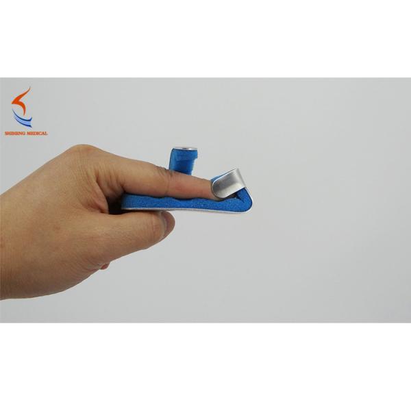 New type aluminium alloy white and blue finger splint manufacturer