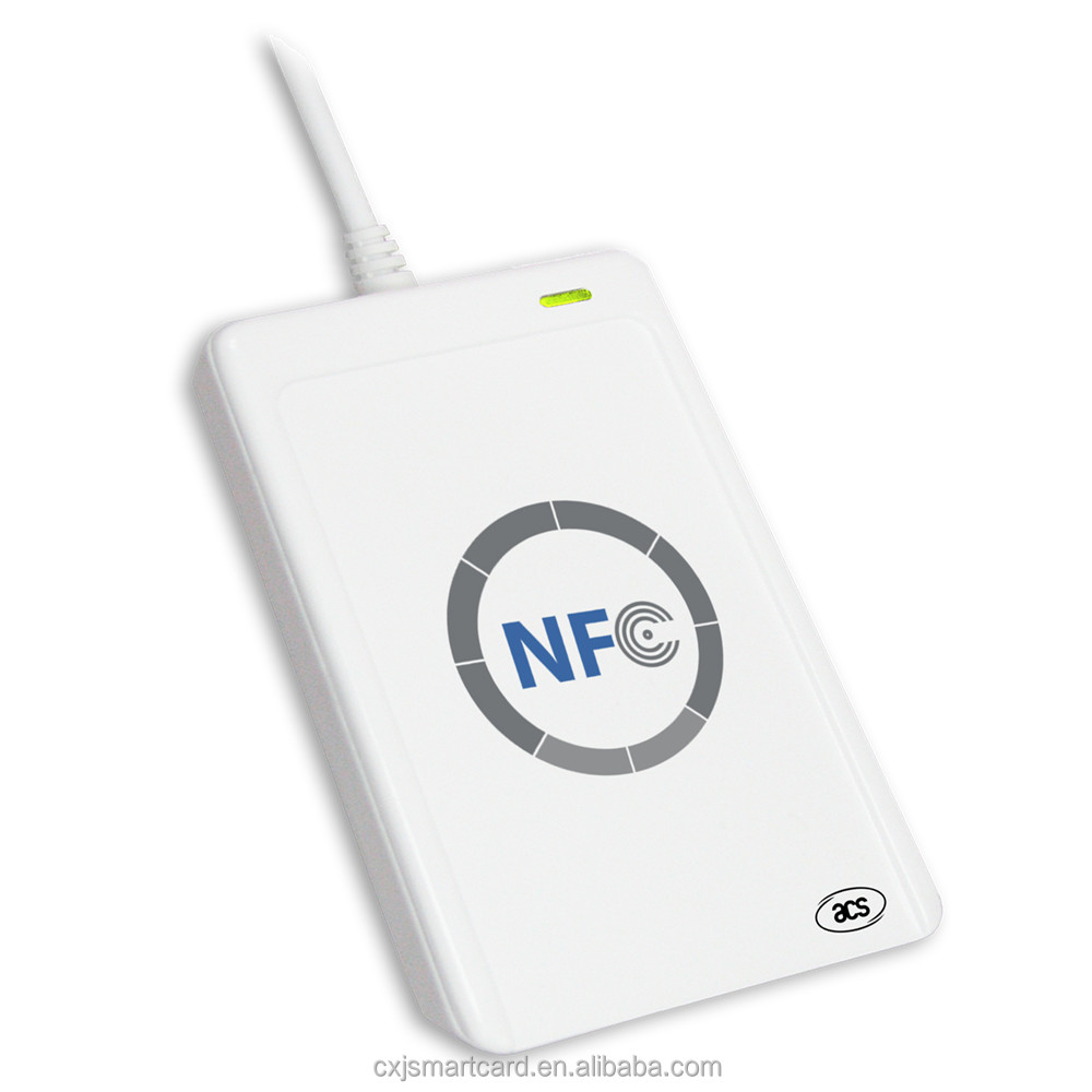 Портативный бесконтактный считыватель RFID NFC Pos Teminal EMV Chip Card Reader