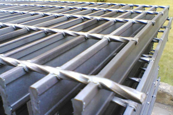 I Shaped Hot Dip Galvanised Metal Grid Bar Grating