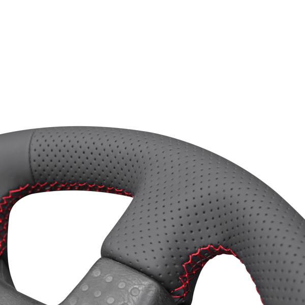 DIY Hand Sewing Mewant Steering Wheel Wrap for Nissan Skyline ECR33 R33 GTR 1995-1998
