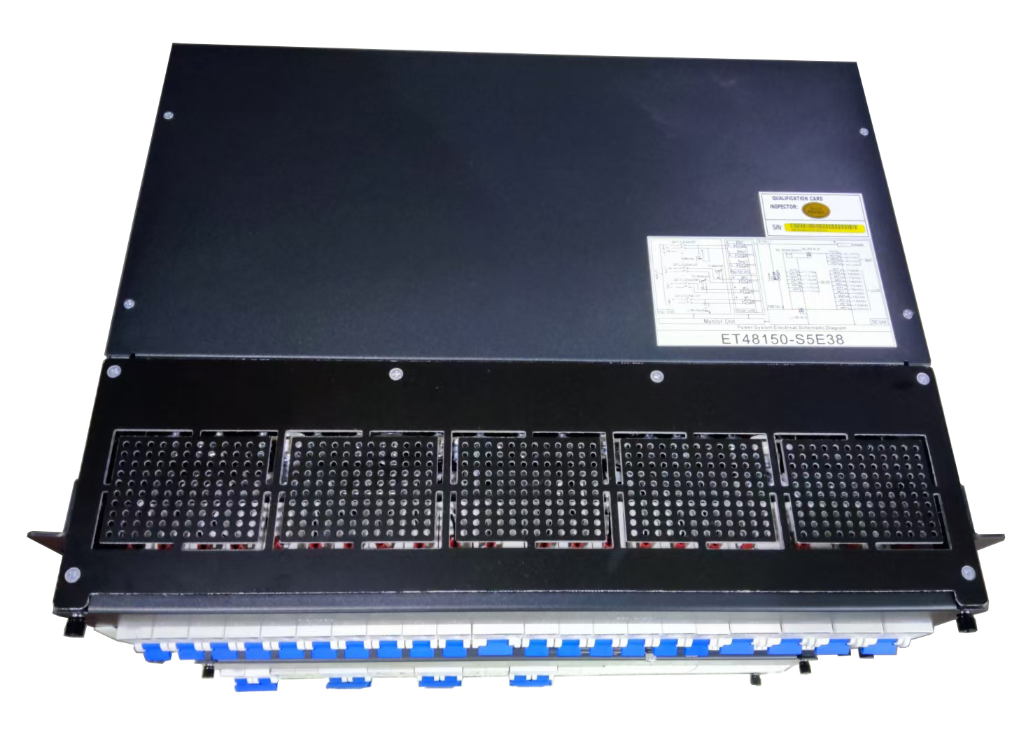 Intelligent DC Power Distribution Unit ET48150S5E38 for Telecom Base Station Solar Sites BLVD LLVD Breakers Remote Monitoring