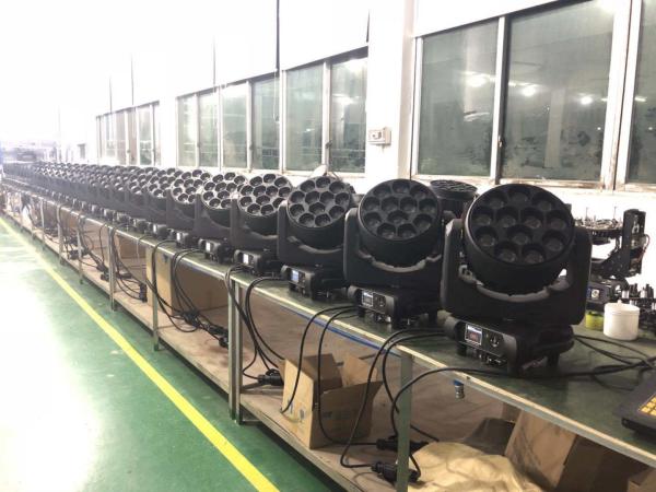 12pcs LED Moving Head Beam 12*40W LED Zoom Beam Wash Moving Head Light For Stage Events