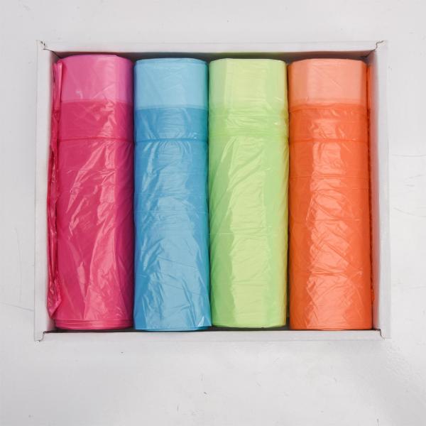 Custom Order Accepted Plastic Drawstring Garbage Bags for Waste Management